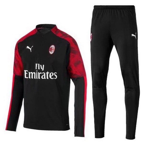 Chandal Milan 2019/20 Negro Rojo